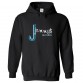 Jammy's Records Classic Unisex Kids and Adults Pullover Hoodie for Music Lovers